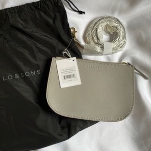 NWT LO & SONS Waverley 2 Saffiano Leather Crossbody Bag &  Fanny Pack